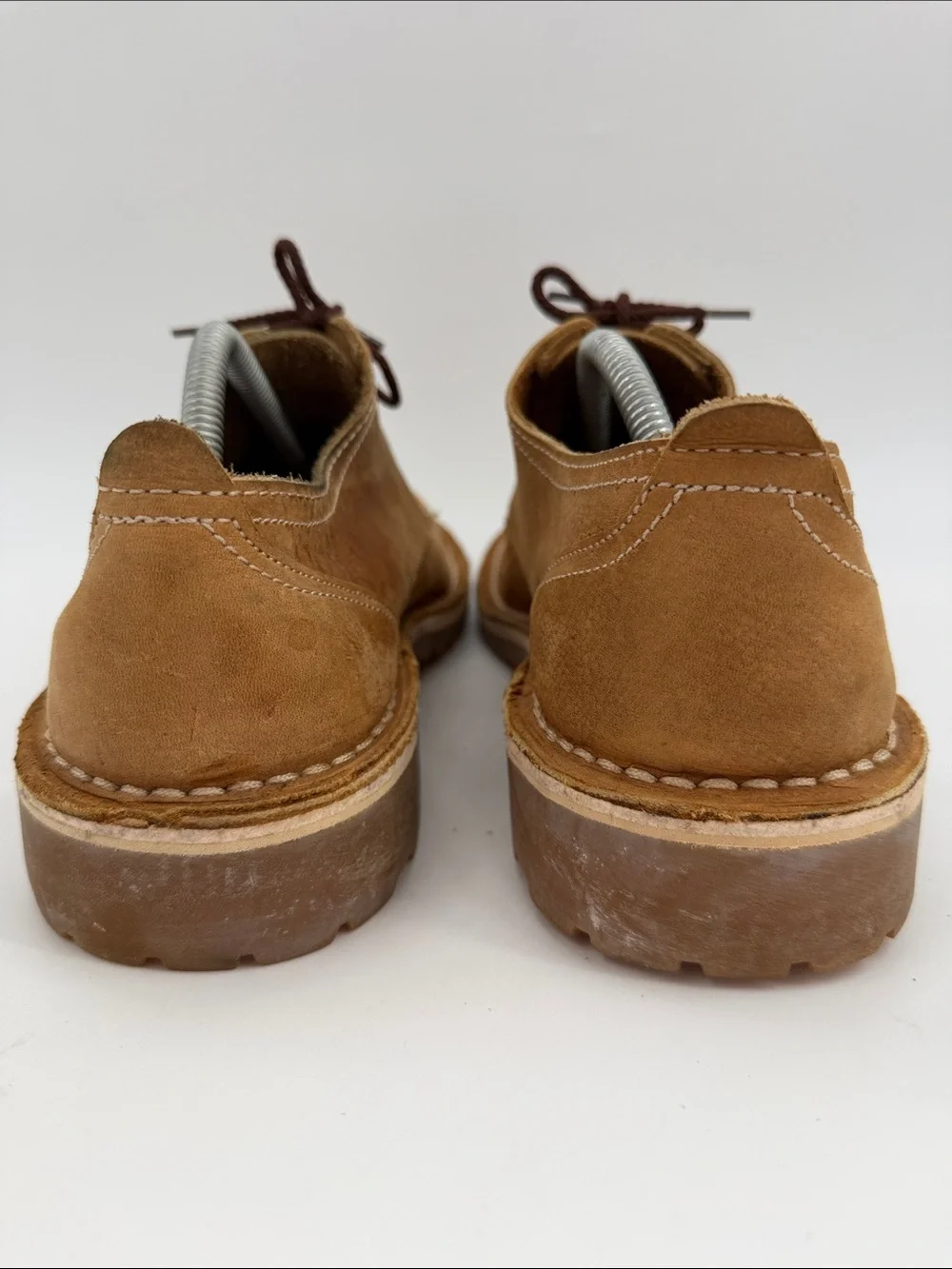 Authentic Bata Safari Kenya Low Cut Oxfords Desert Shoes Men's 9.5 Wheat NuBuck